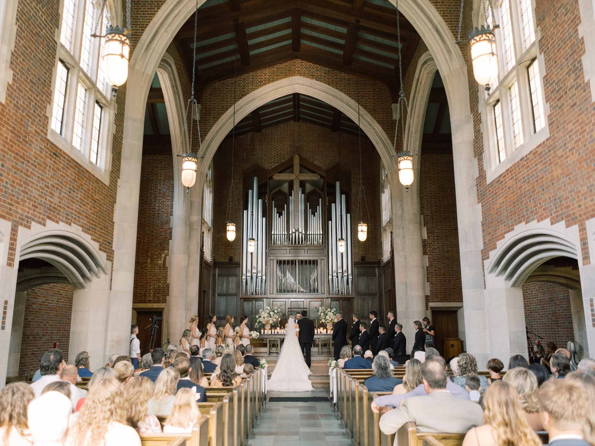 Mike Bream Officiating a Wedding